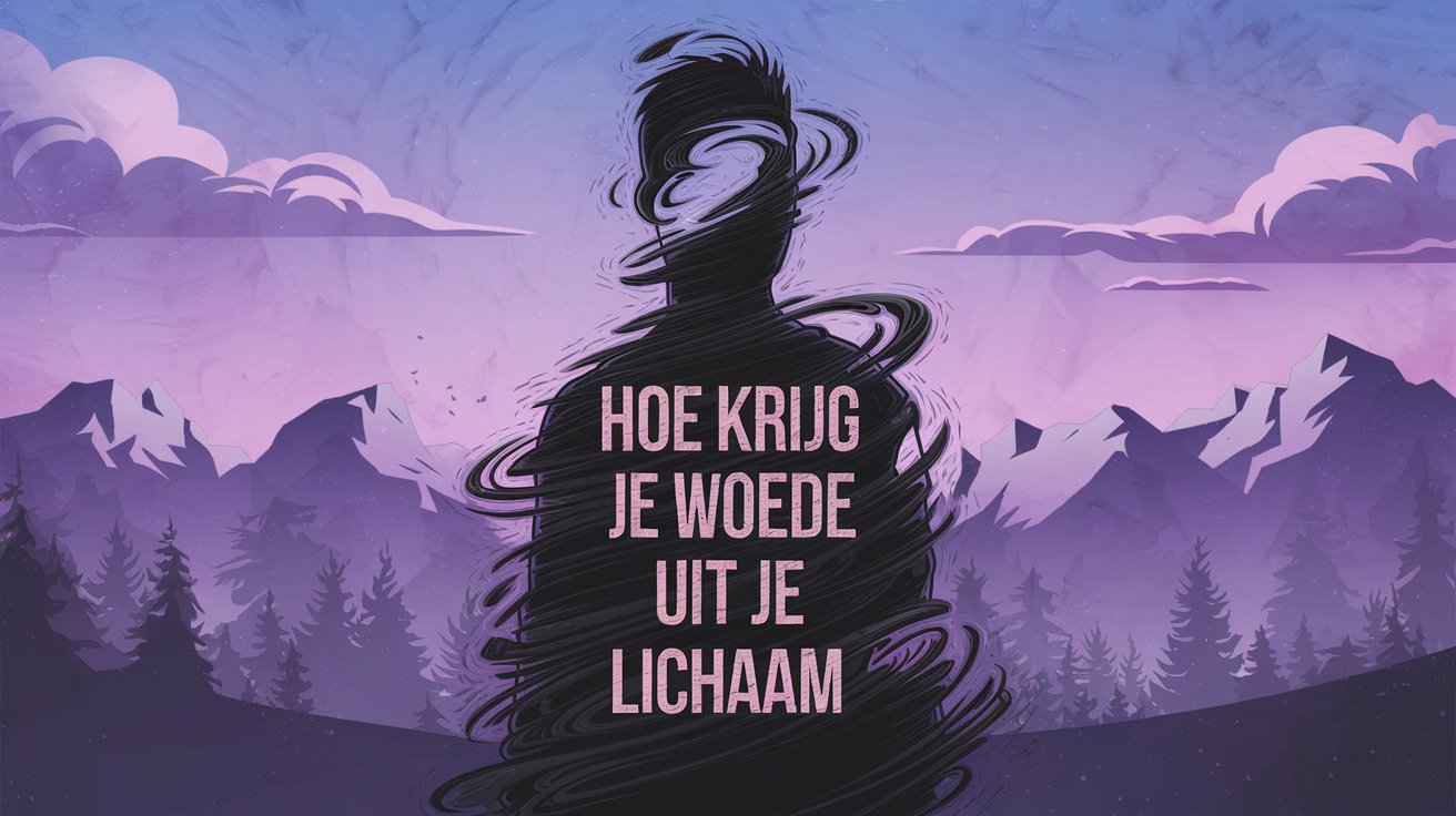 Hoe krijg je woede uit je lichaam?